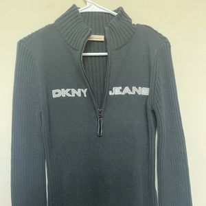 dkny 1/4 zip